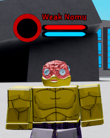 Weak Nomu Boku No Roblox Remastered Wiki Fandom - nomu boss added boku no hero remastered roblox myvideo