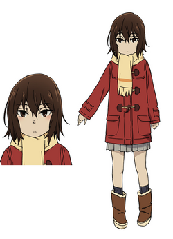 Erased - Kayo Hinazuki  Scarf by Goka-Art