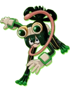 Tsuyu dans My Hero One's Justice.
