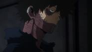 Dabi moves towards the League of Villains.