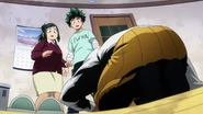 All Might begs Izuku's mom to keep him at U.A..
