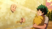 Mirio gives Izuku directions.