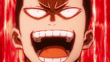 Inasa Yoarashi screaming