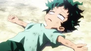 Izuku bullied for being Quirkless.