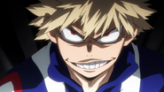 Katsuki grins in anticipation.