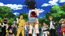 Momo leads the Villa Backup Team