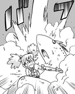 Flour falls on Pop and Teruo.png (168 KB) Knuckleduster traps Teruo in flour.