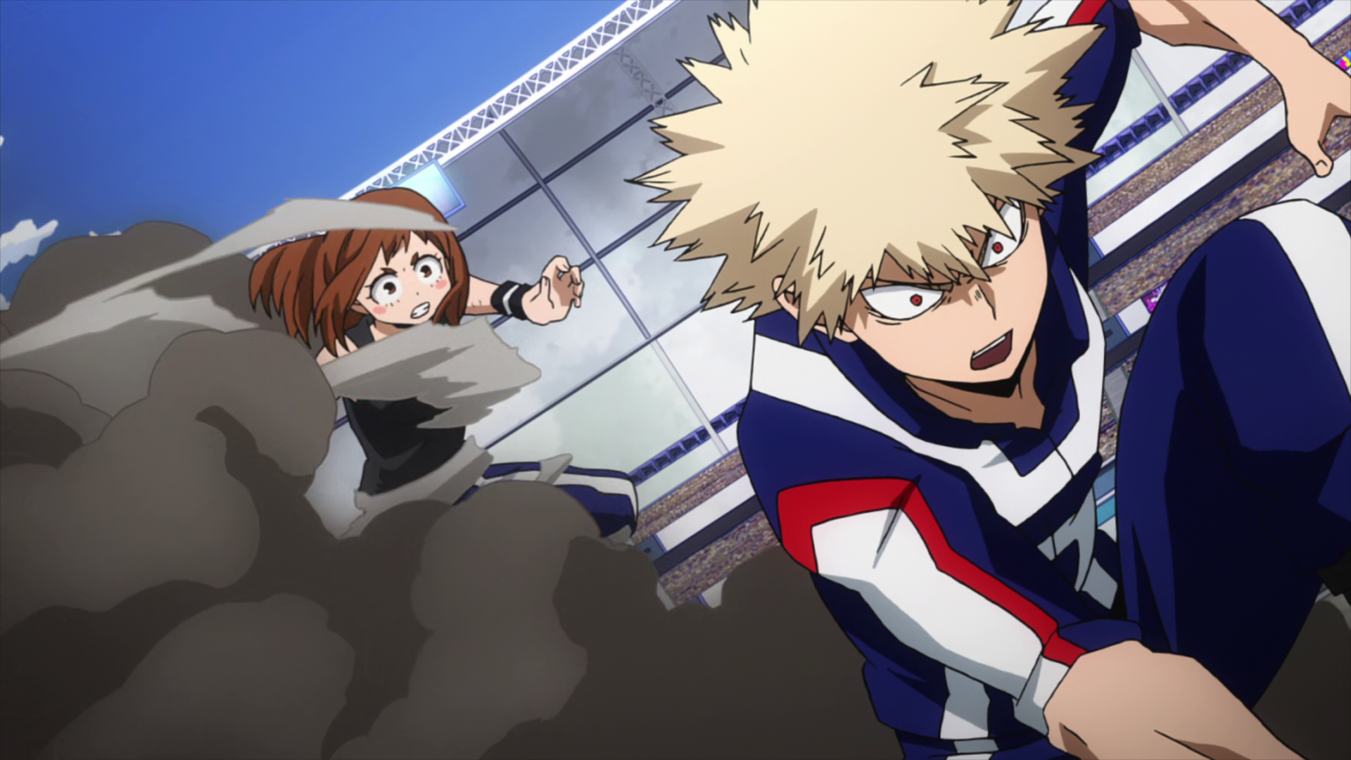 Katsuki Bakugo vs. Ochaco Uraraka | My Hero Academia Wiki | Fandom