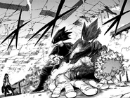 Fumikage protects Hawks from Dabi