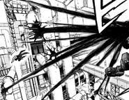 One for All attacking Neito.