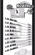 Volume 5 Table of Contents