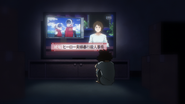 Kota watches the news about the tragedy.