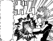 Katsuki burns Deku's notebook