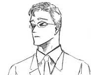 La cara de Shin sin la máscara.