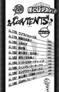 Volume 20 Table of Contents