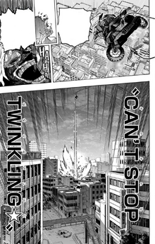 Armored All Might uses Can't Stop Twinkling