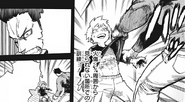 Enji discovers Toya's new burns