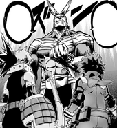 Deku & Kacchan paired together against All Might.