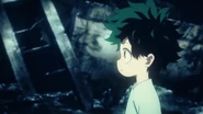 Younger Izuku in Season 7's "Curtain Call" opening.