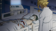 All Might visit his friend after a long time.