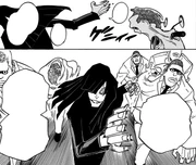 Skeptic activating his Quirk.