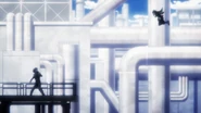 Izuku battling Hitoshi in Season 5's "No.1" opening.