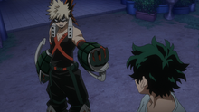 Katsuki demand Izuku to master his Quirk