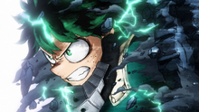 Deku joins the battle (Anime)