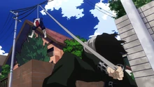 Eraser Head catches Shoto first.