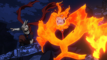 Endeavor y Edgeshot listos para ayudar a All Might