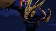 All Might destroys All For One's mask.