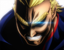 ALL MIGHT USA A QUIRK DE TODOS DA 1A! AOYAMA E HAGAKURA BRILHAM