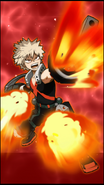 Katsuki Bakugo Skill Character Art 6 Smash Rising