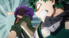 Deku goes straight for Overhaul.