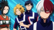 Denki advances to the final round with Team Todoroki.