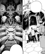 Toya contained in life support following the Final War.