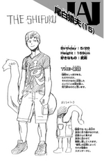 Volume 2 Mashiro Ojiro Profile