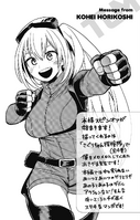Volumen 1 (Team-Up Missions) mensaje de Horikoshi