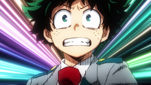 Izuku's coming out party