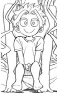 Toshinori Yagi en la Niñez