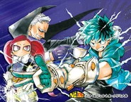 Izuku in Chapter 176's color spread.