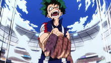 Izuku provokes Shoto