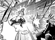 Denki electrocutes Seiji.