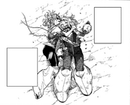 Ochaco and Himiko pass out together.