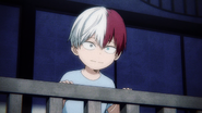 Shoto as a child.