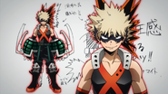 Katsuki's Hero Costume.