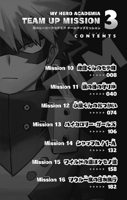 My Hero Academia: Team-Up Missions Manga Volume 3