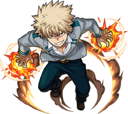 Katsuki Bakugo Artwork 1 Monster Strike