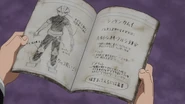 Izuku's notes on Kamui Woods.