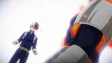 Shoto's conviction at his father's agency